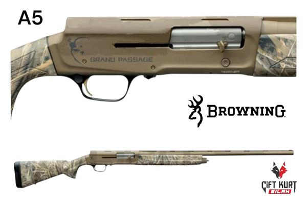 BROWNING A5 GRAND PASSAGE MAX5 YARI OTOMATİK AV TÜFEĞİ